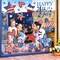 4th of July Window Clings (6 Sheets) - Double-Sided Patriotic Star Decals for Glass Windows - Red White and Blue Independence Day Stickers for Home, Office & Storefront Decoration